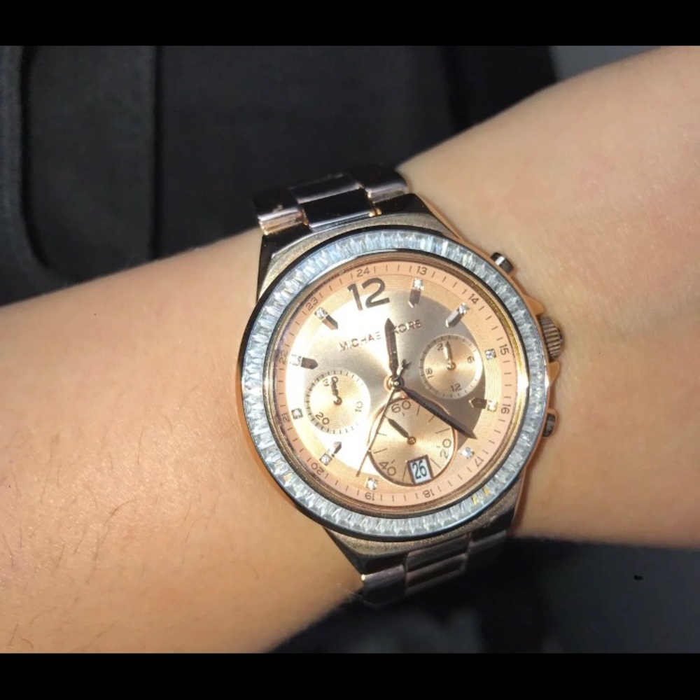 Women’s Rose Gold Michael Kors Watch